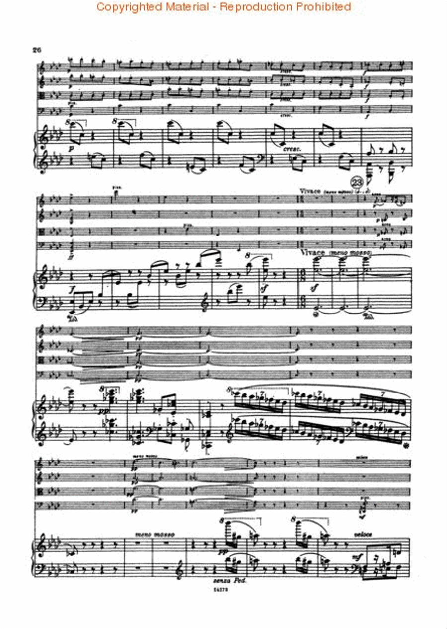 Piano Quintet No. 2, Op. 26 Piano Quintet scores gallery preview page 3
