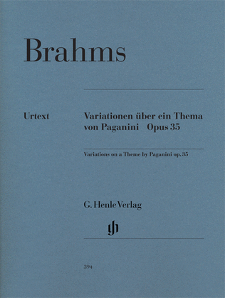 Book cover for Paganini-Variations Op. 35