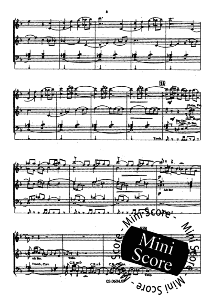 Ouverture 1812 (Solenelle) Concert Band scores gallery preview page 12