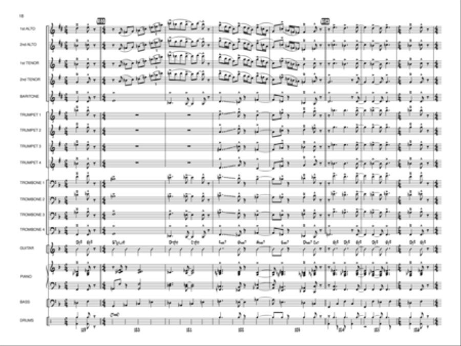 Pedal to the Metal Pedal to the Metal Jazz Ensemble scores gallery preview page 17