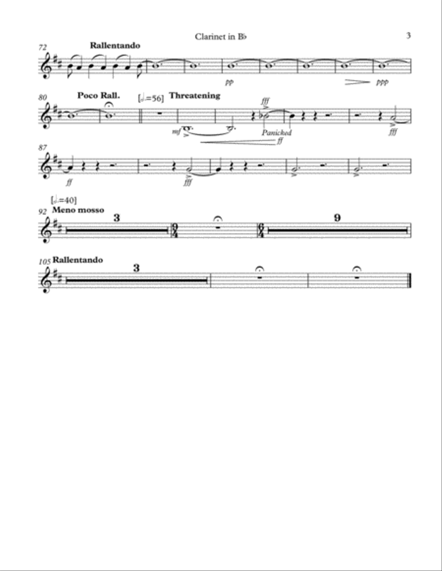 I Come From Water/Parts Large Ensemble scores gallery preview page 6