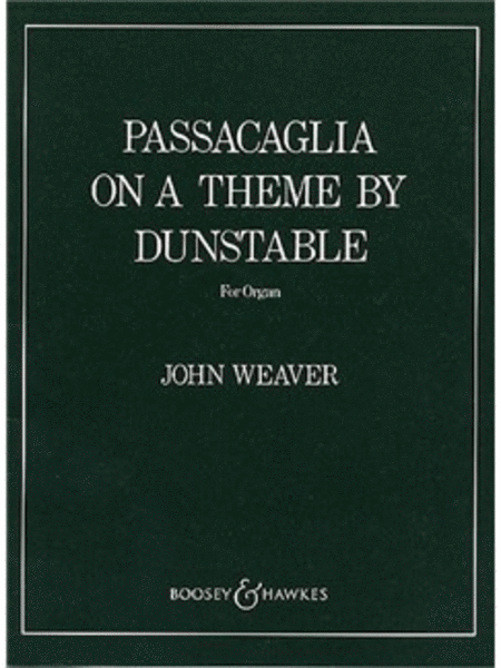 Passacaglia on a Theme by Dunstable
