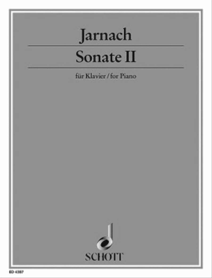 Piano Sonata No. 2 (New Edition 1998) Piano Solo scores gallery preview page 1