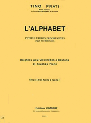 Book cover for L'Alphabet - Petites etudes progressives