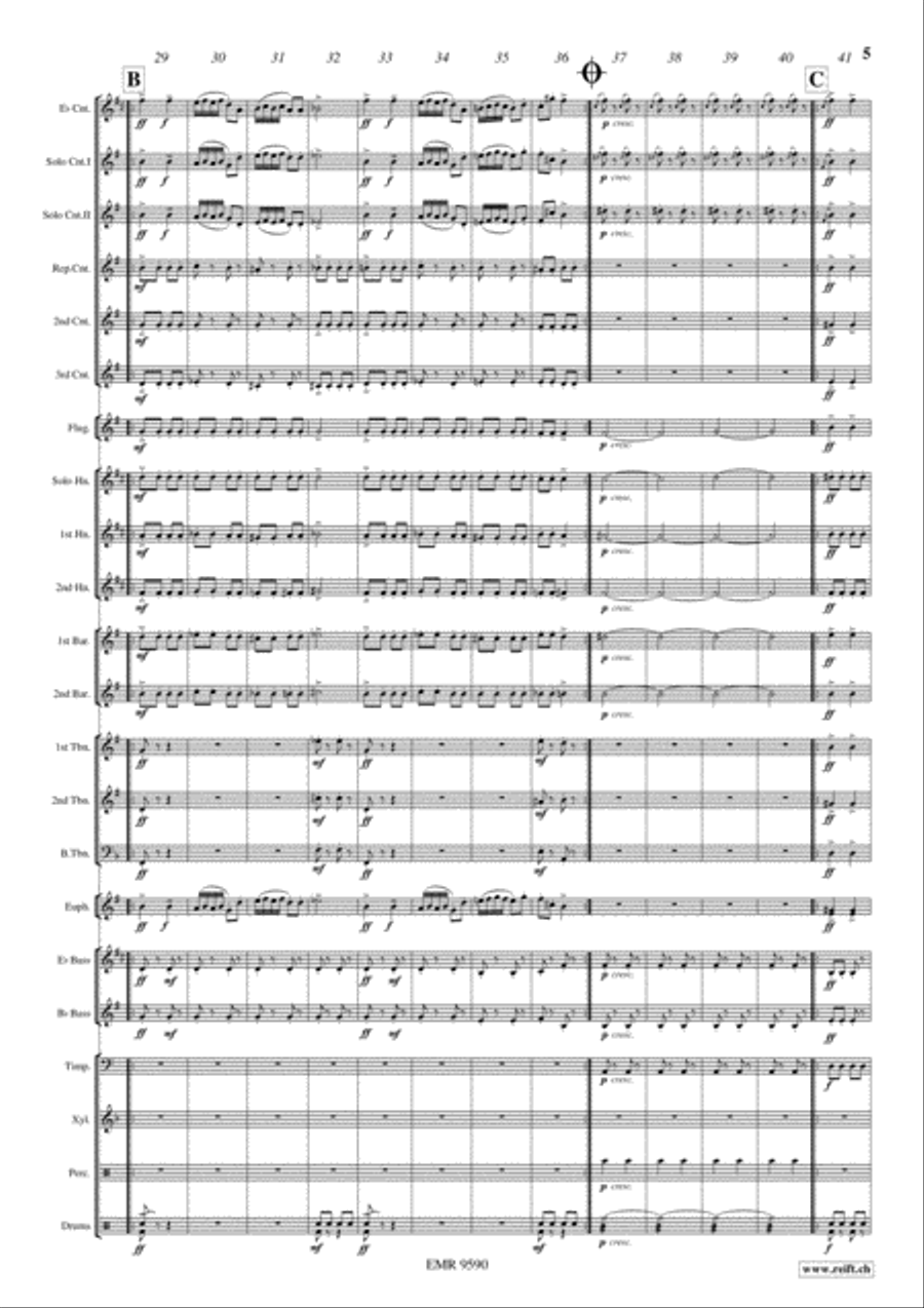 Zigeunertanz Zigeunertanz Brass Band scores gallery preview page 6