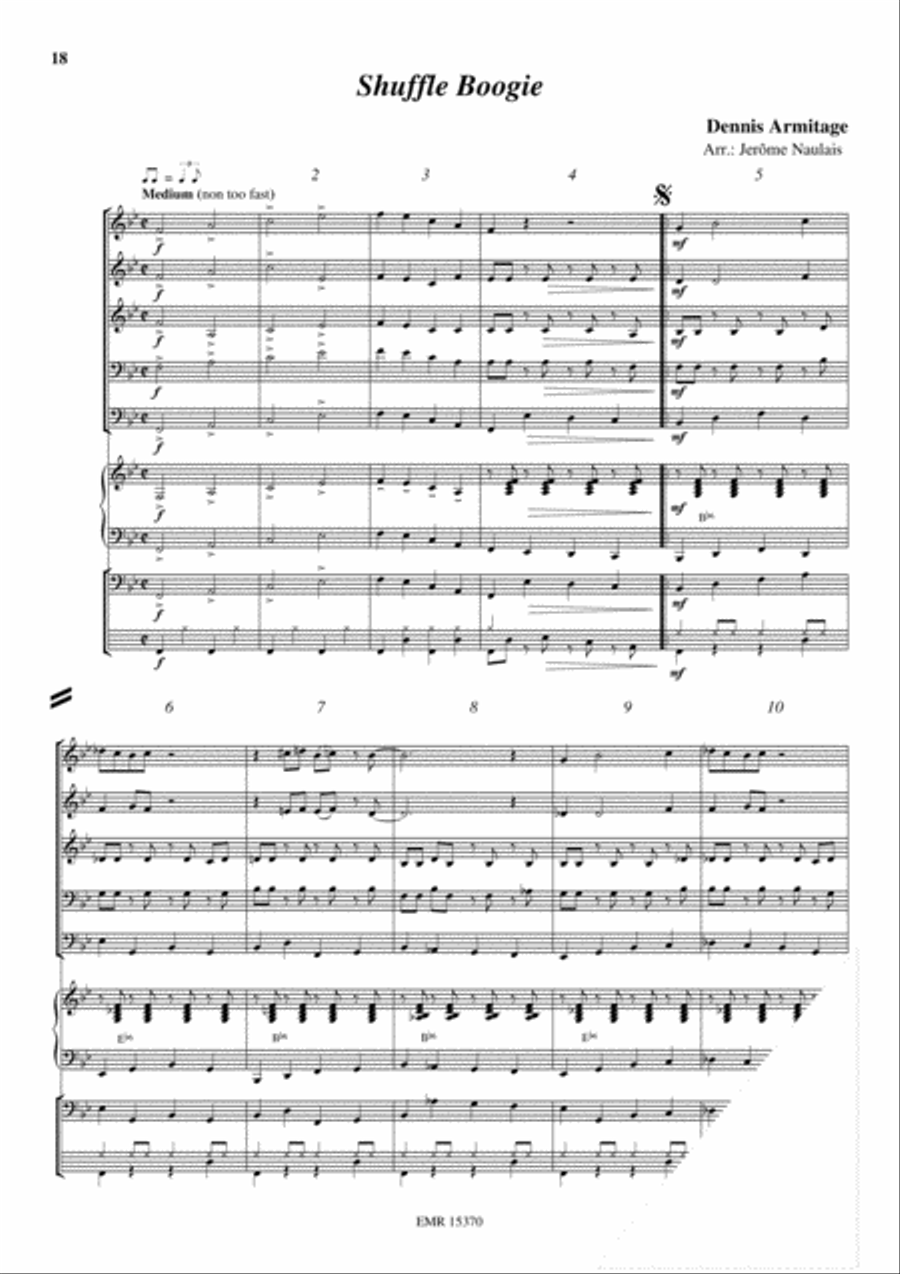 Brass Quintets Vol. 33: Boogie Brass Band scores gallery preview page 6