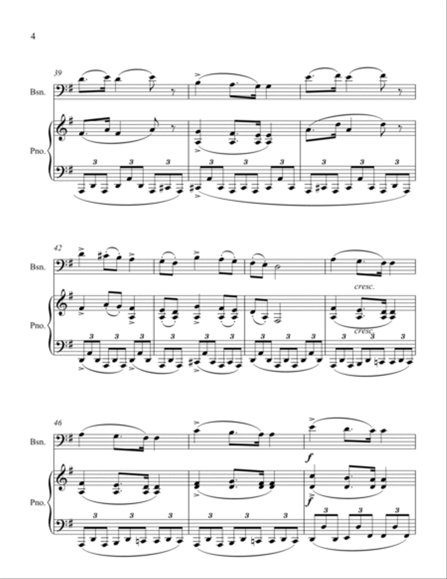 Moments Musicaux I Moments Musicaux I Woodwind Duet scores gallery preview page 4