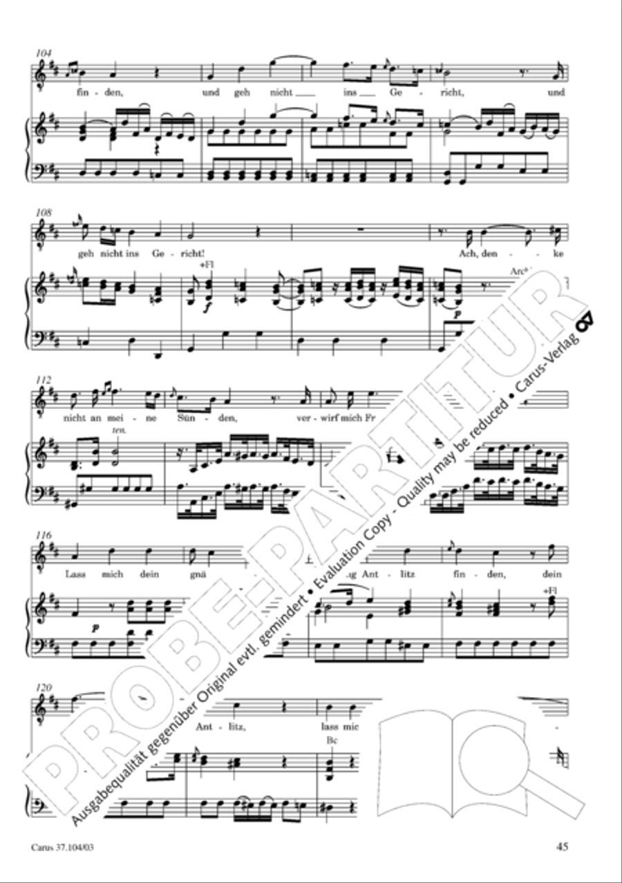 Ein Lammlein geht und tragt die Schuld 4-Part scores gallery preview page 46
