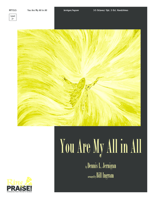 Book cover for You Are My All In All
