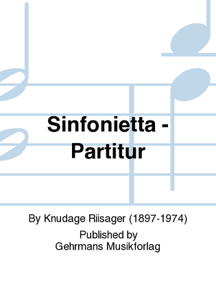 Sinfonietta - Partitur