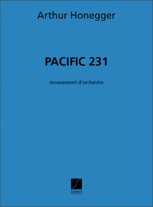 Book cover for Pacific 231 Orchestre Partition