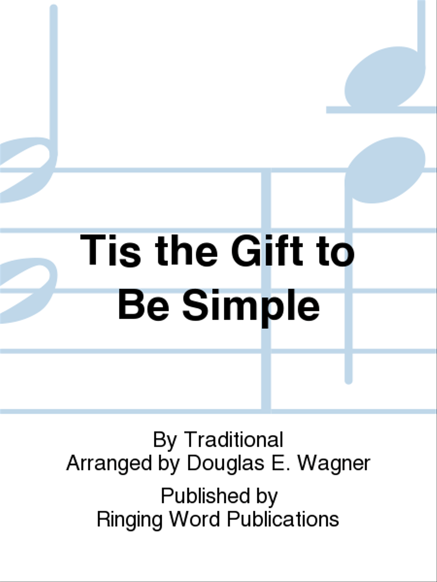 Tis the Gift to Be Simple 2-Octaves scores gallery preview page 1