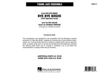 Bye Bye Birdie (w/ opt. Vocal) - Full Score