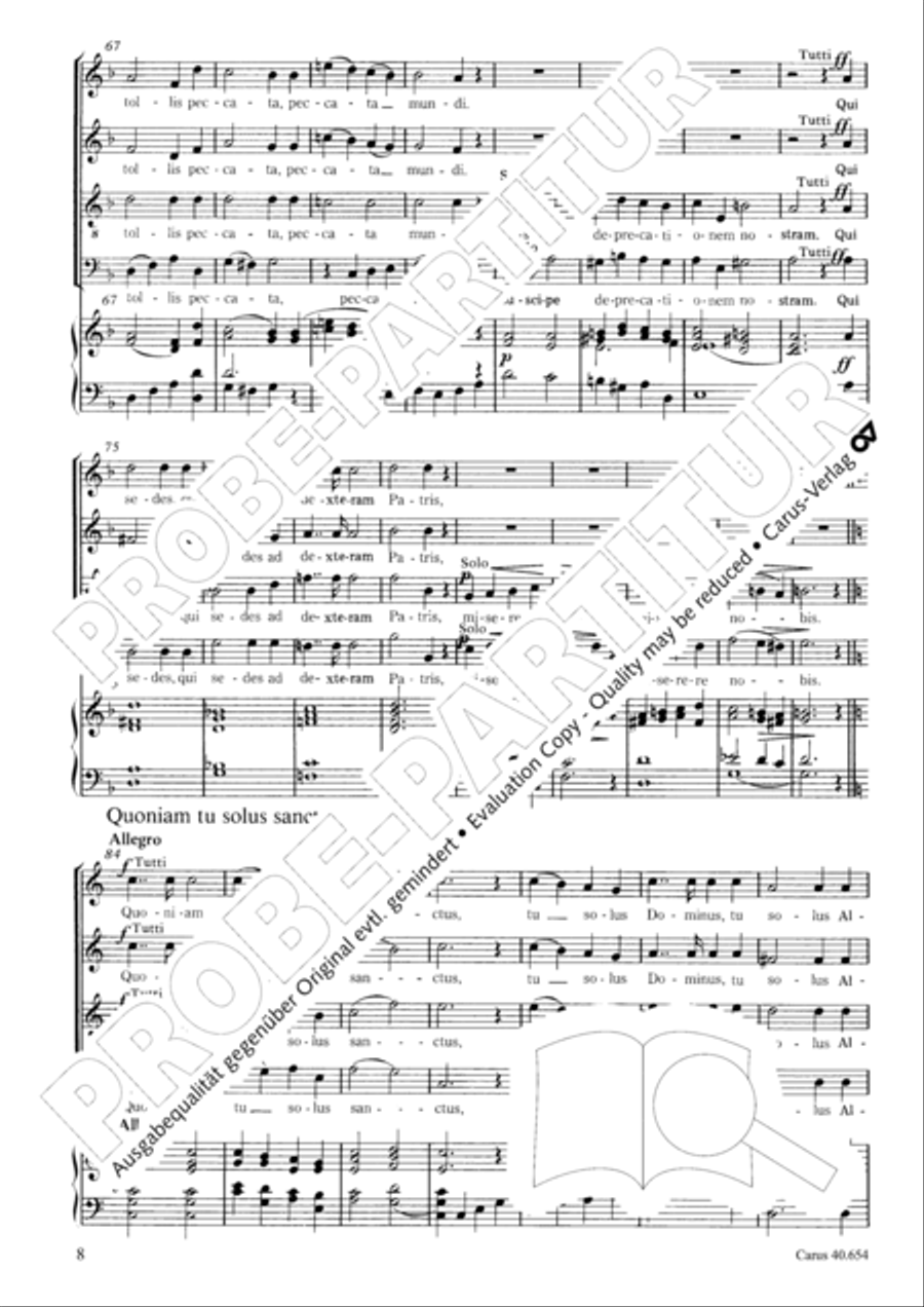 Messe breve no. 7 aux chapelles TB scores gallery preview page 9