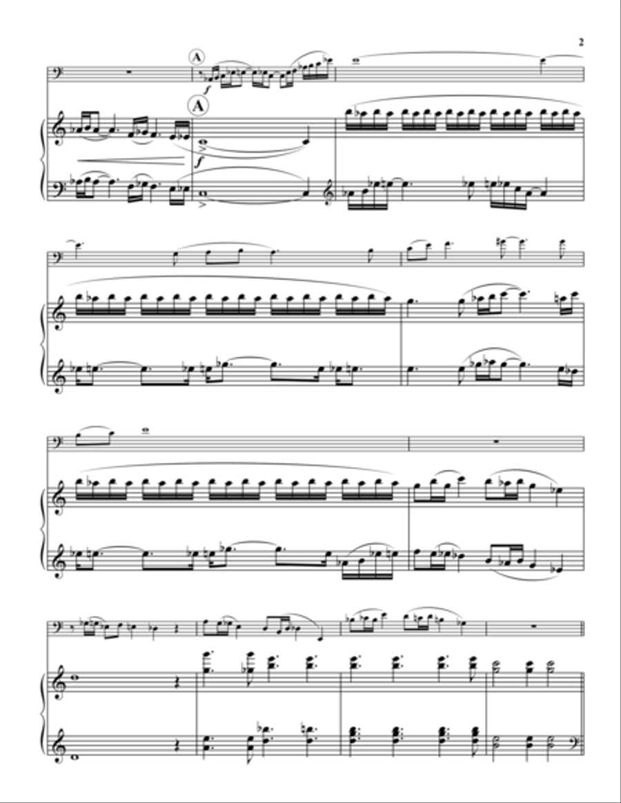 To Speak - To Dance - To Dream - To Live! Euphonium scores gallery preview page 3