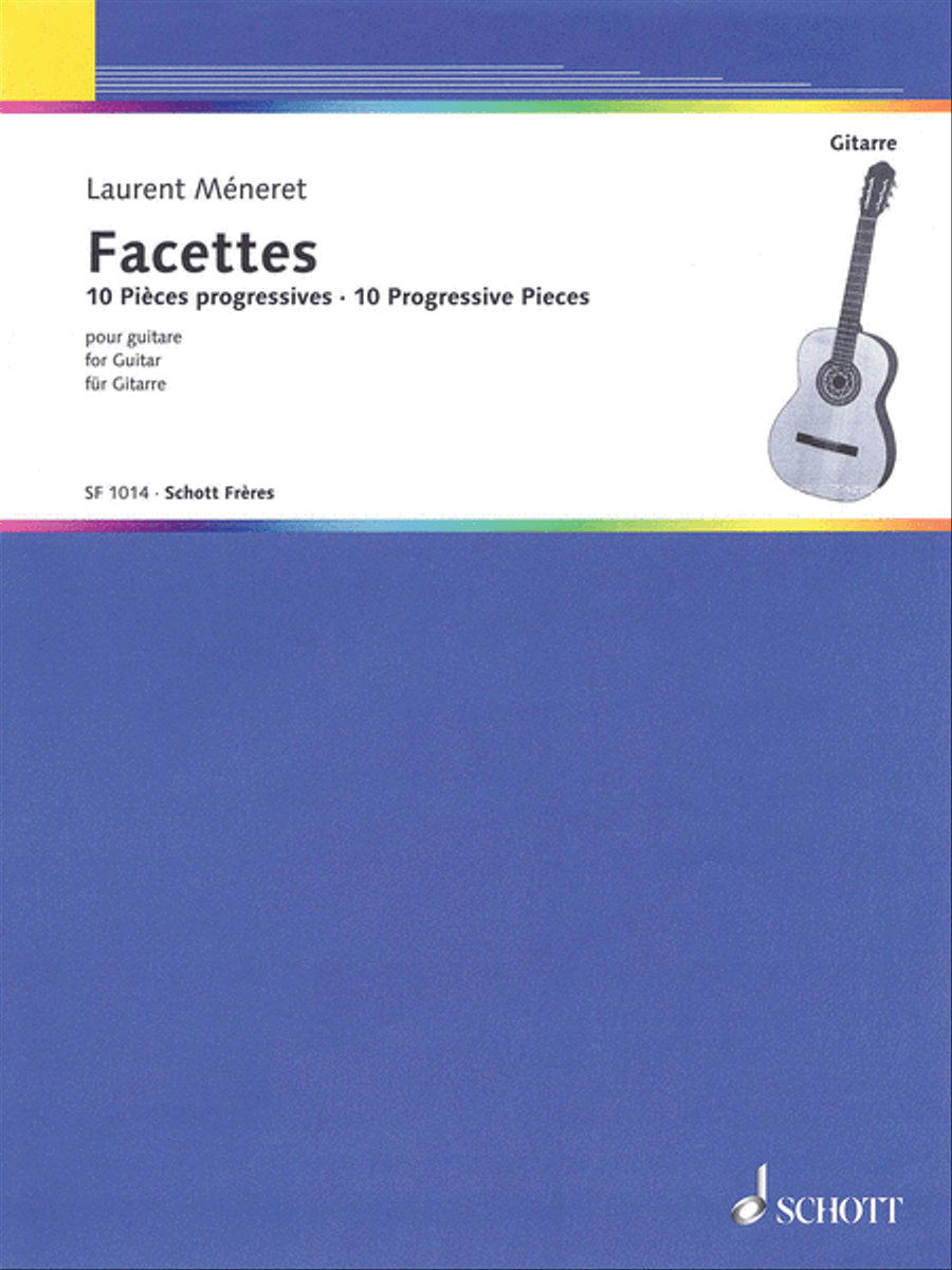 Facettes Acoustic Guitar scores gallery preview page 1