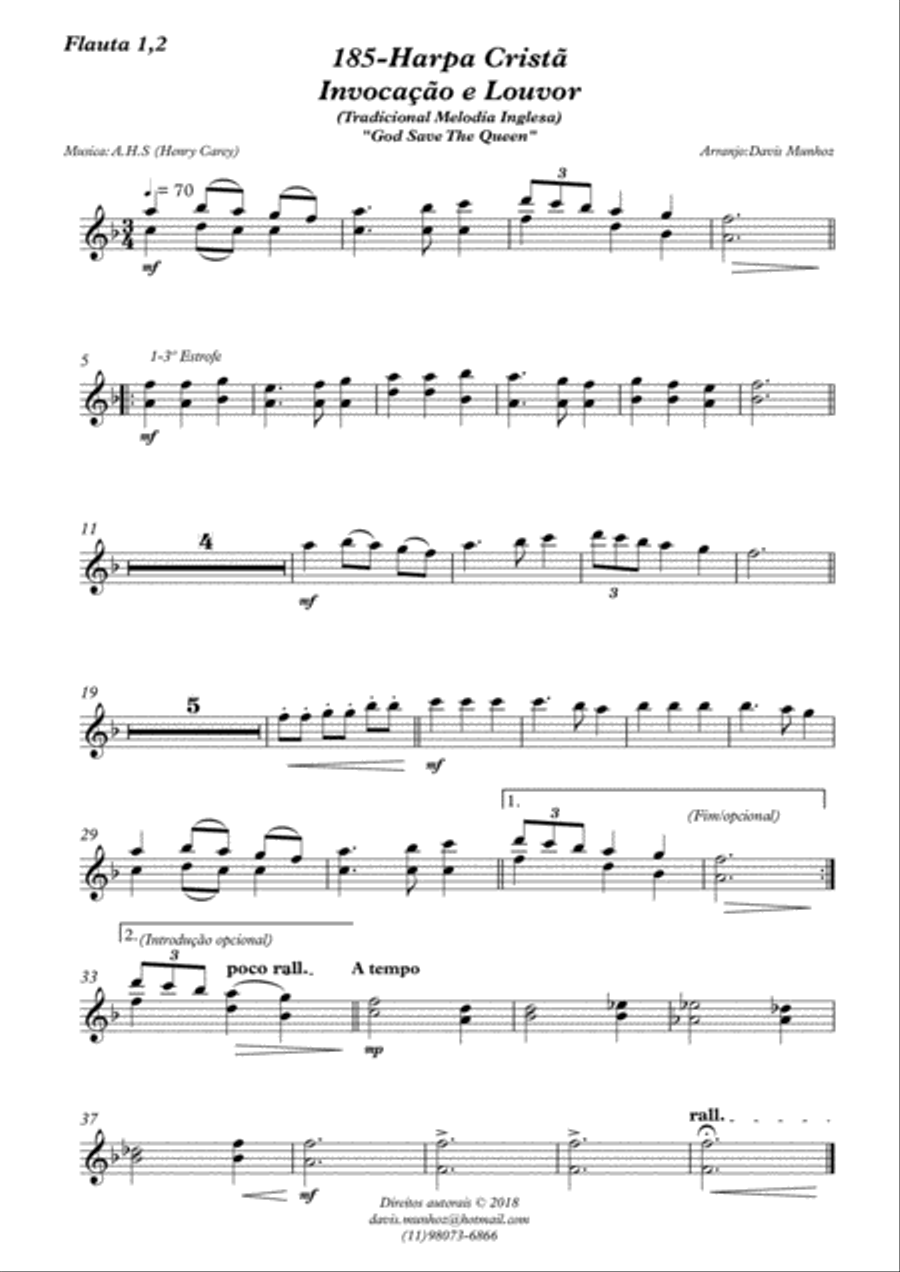 God Save The Queen God Save The Queen Piano, Vocal, Guitar scores gallery preview page 6