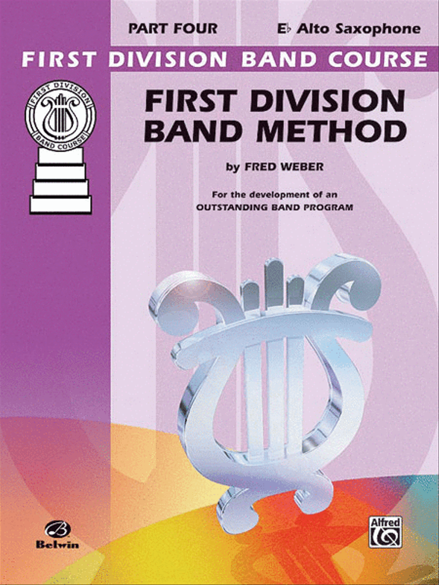 First Division Band Method, Part 4 Concert Band Methods scores gallery preview page 1
