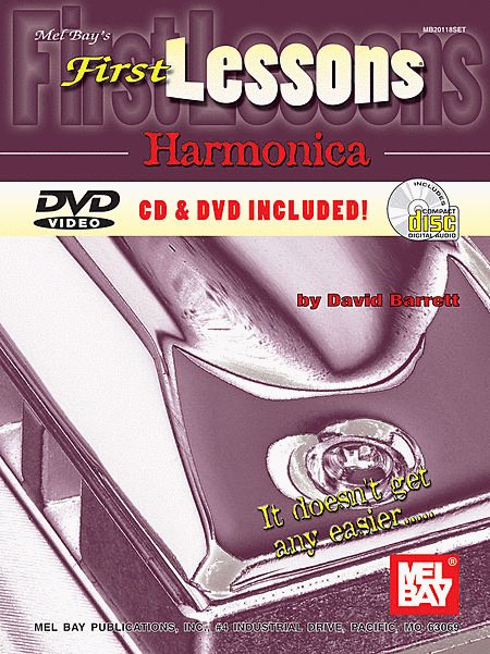 First Lessons Harmonica (Book CD DVD)