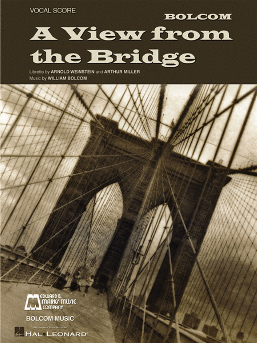 William Bolcom - A View from the Bridge Voice scores gallery preview page 1