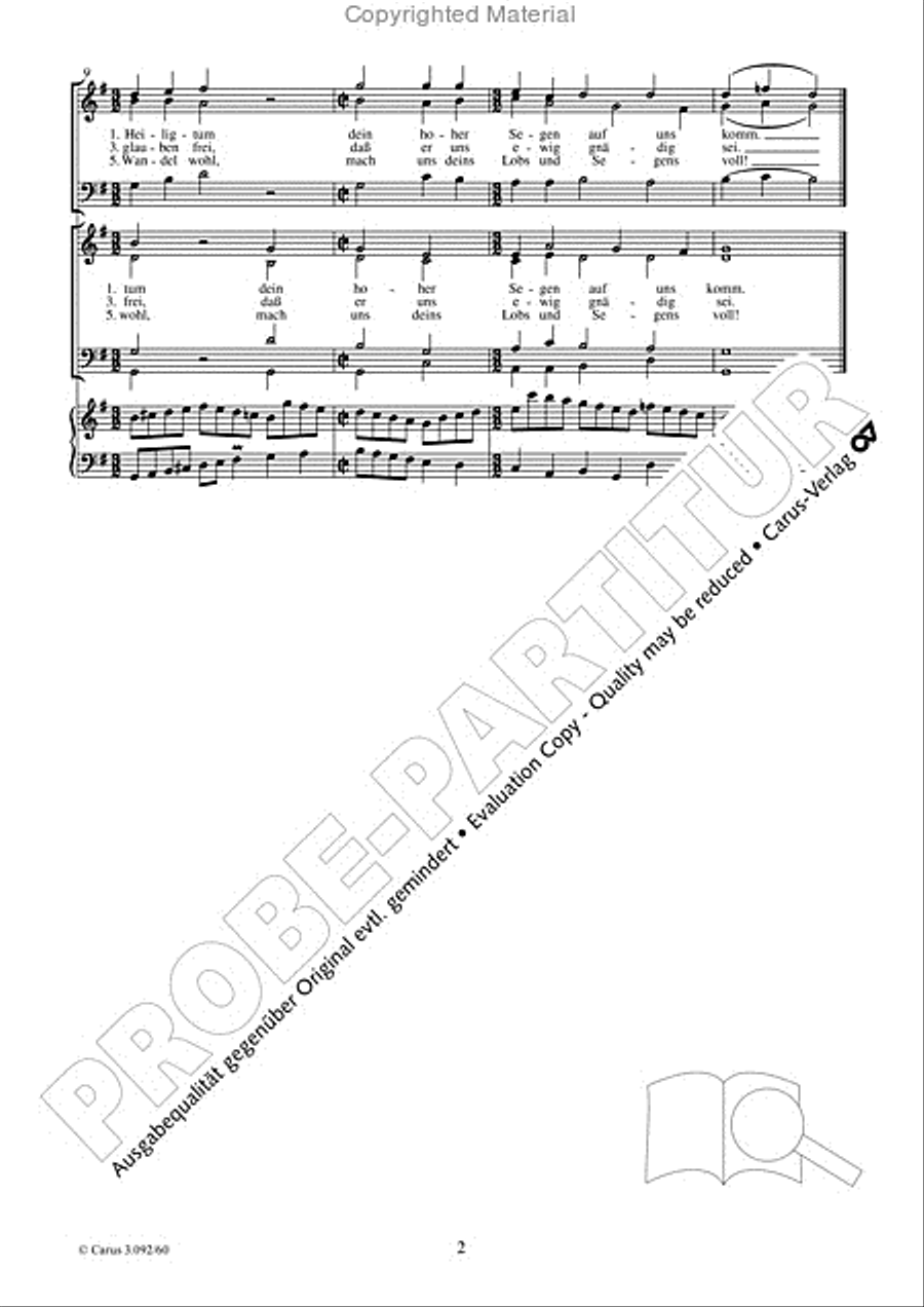 Brunn alles Heils Brunn alles Heils 4-Part scores gallery preview page 3
