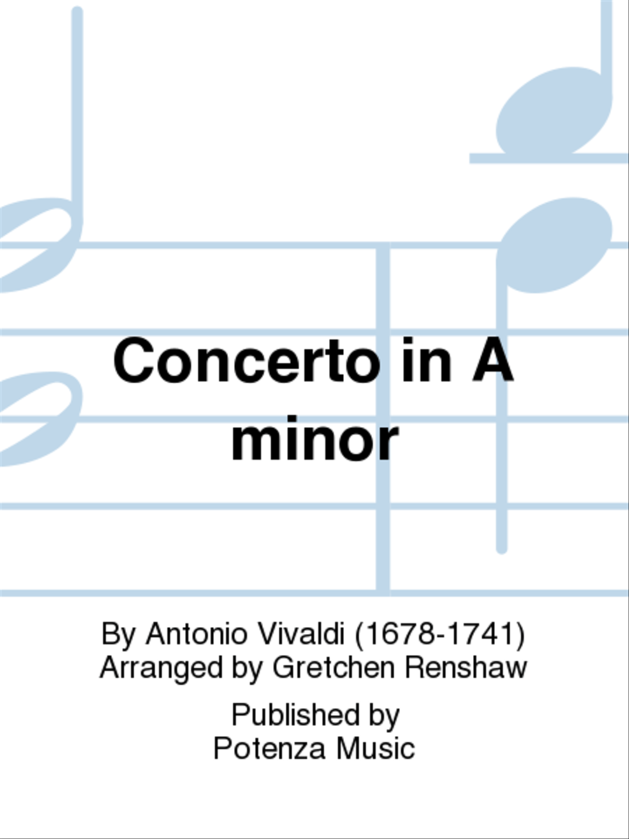 Concerto in A minor Euphonium scores gallery preview page 1