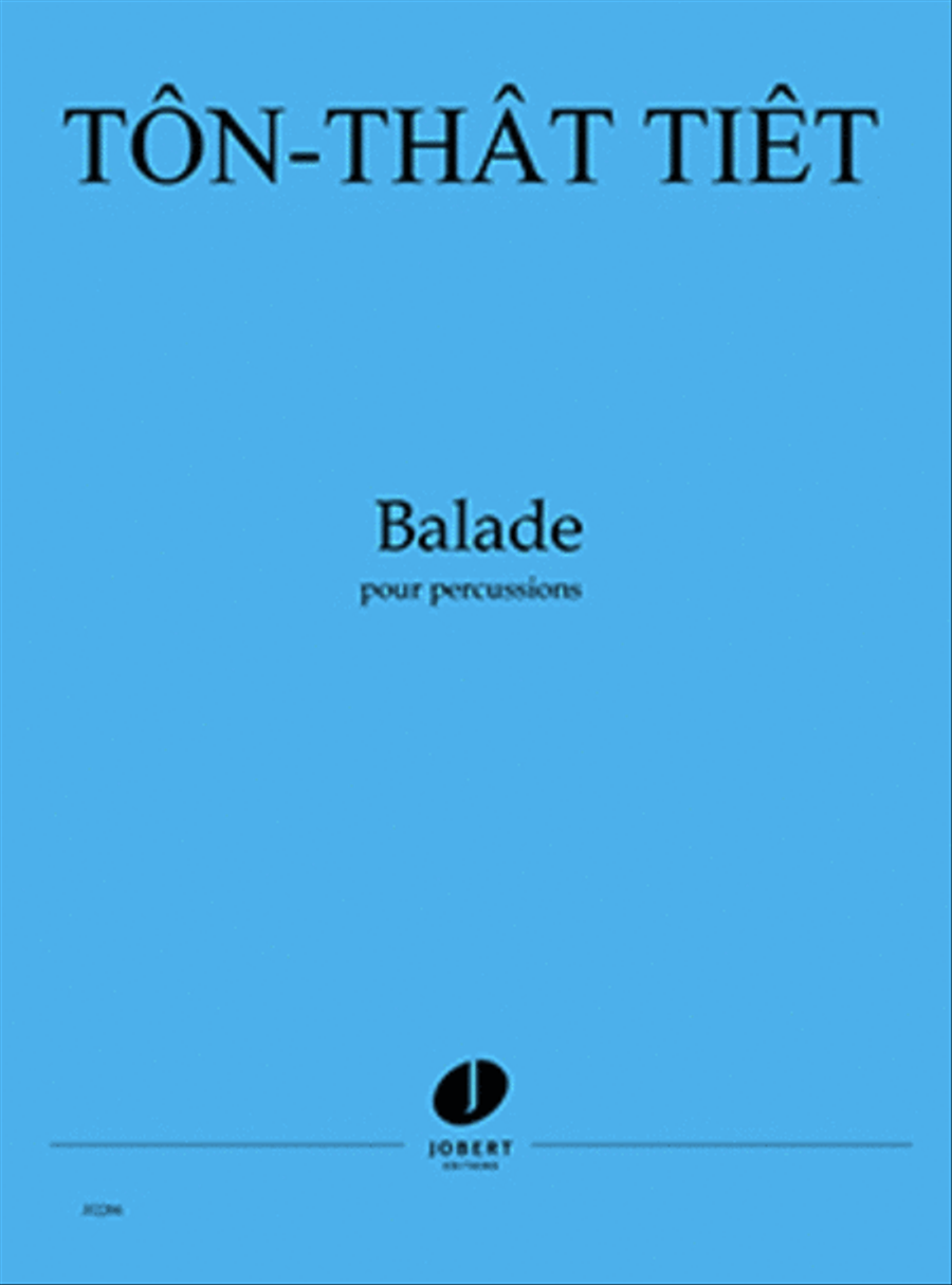 Balade Balade Percussion scores gallery preview page 1