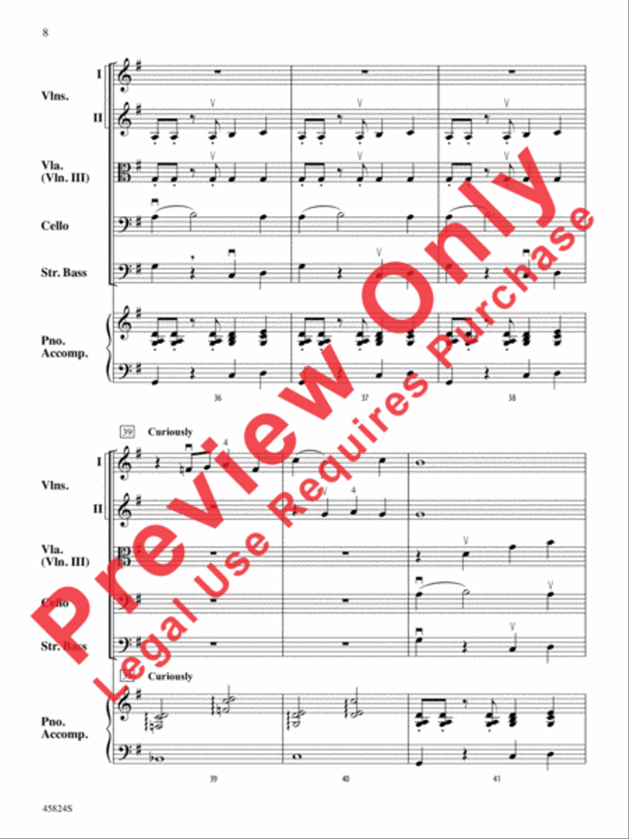 Take Flight Take Flight String Orchestra scores gallery preview page 8