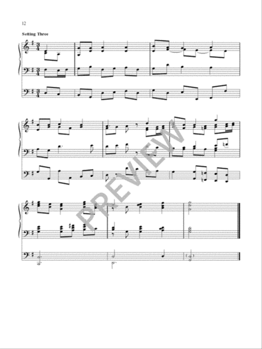Hymn Harmonizations for Organ - Volume 2 Organ scores gallery preview page 14