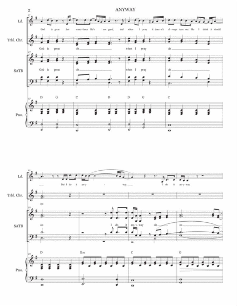 Anyway Anyway 4-Part scores gallery preview page 3