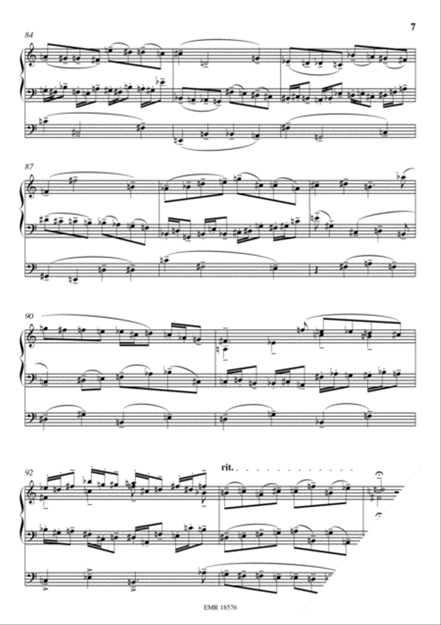 Fantaisie-Choral Choir scores gallery preview page 7