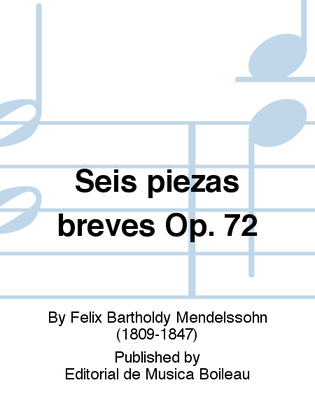 Seis piezas breves Op. 72
