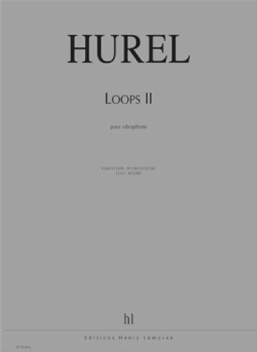 Loops II Vibraphone scores gallery preview page 1