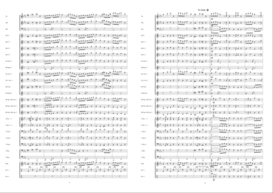 Poppy Times Concert Band scores gallery preview page 4