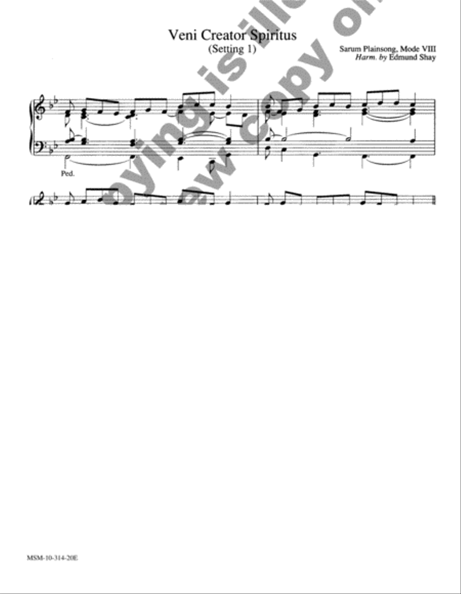 Hymn Harmonizations, Set 3 Organ scores gallery preview page 56