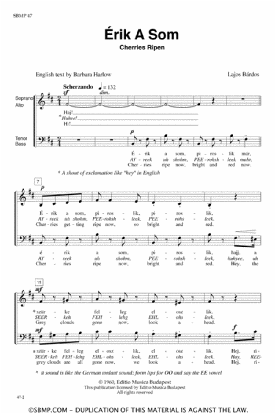 Erik A Som 4-Part scores gallery preview page 2