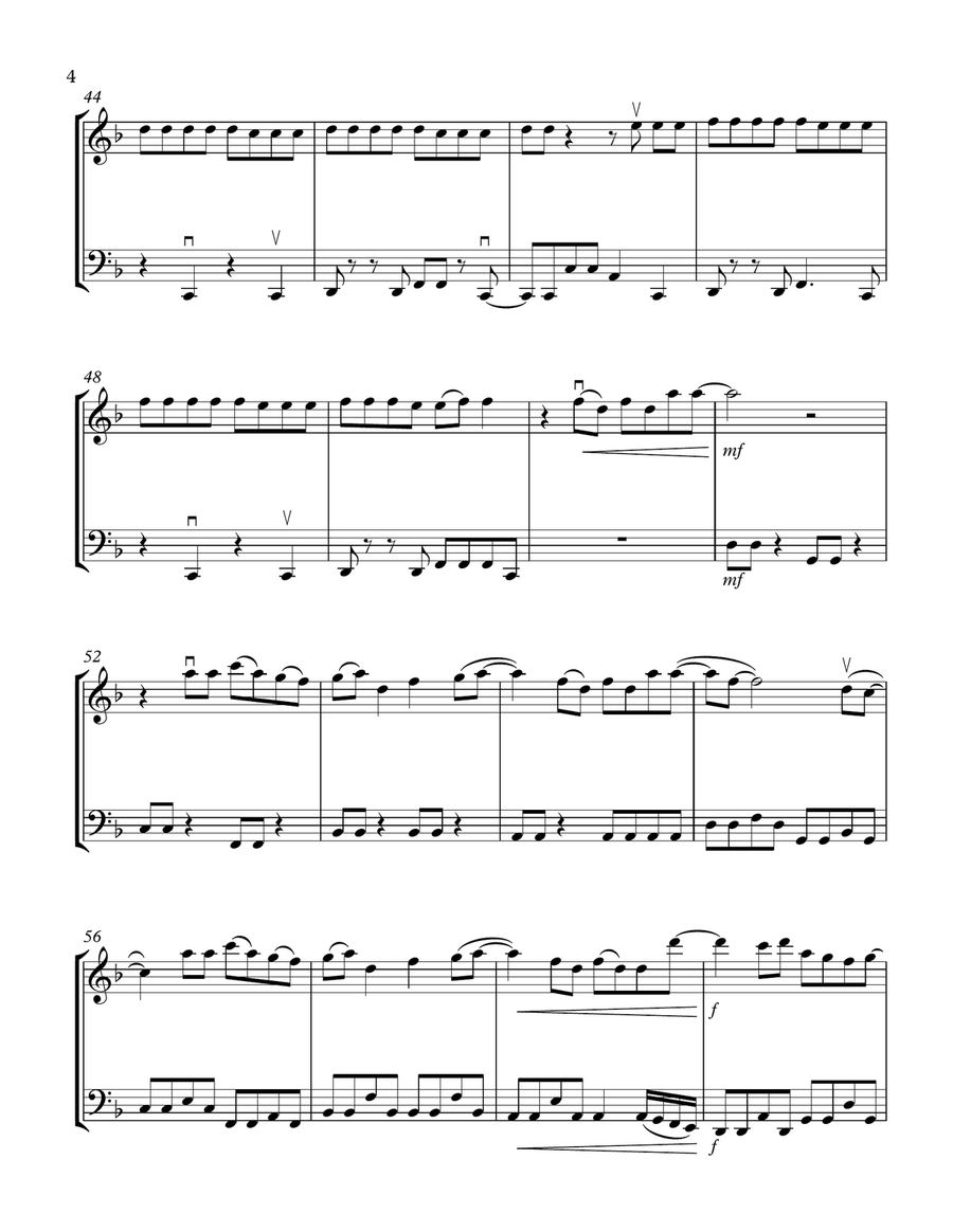 Sucker String Duet scores gallery preview page 4