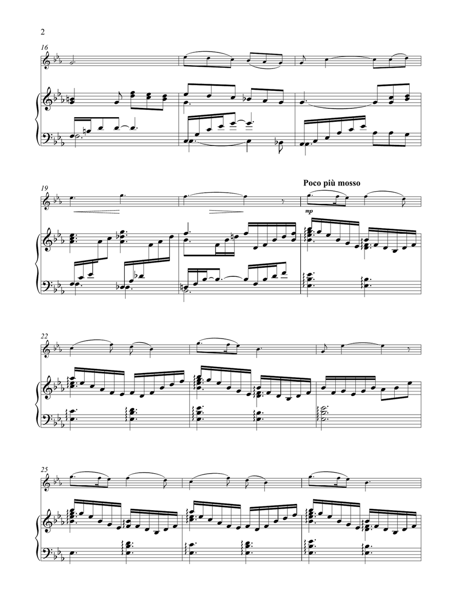 Angel Of Music (from The Phantom of The Opera) Flute Solo scores gallery preview page 2
