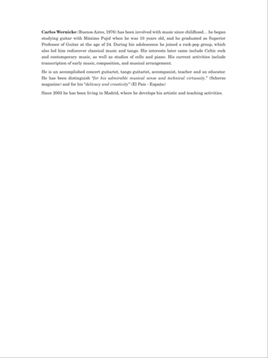 Partita Porteña Partita Porteña Classical Guitar scores gallery preview page 2