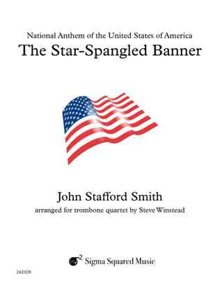 Book cover for The Star-Spangled Banner for Trombone Quartet