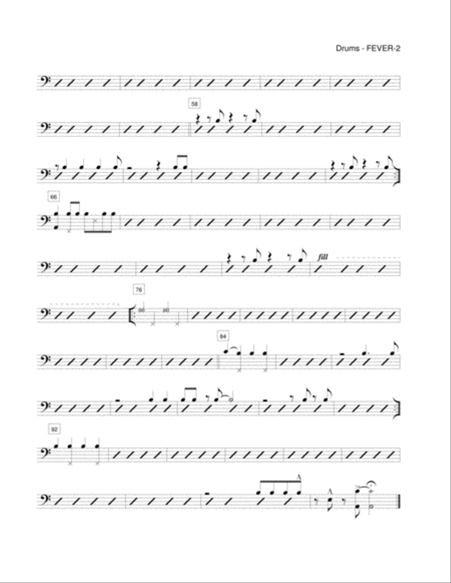 Fever Small Ensemble scores gallery preview page 3