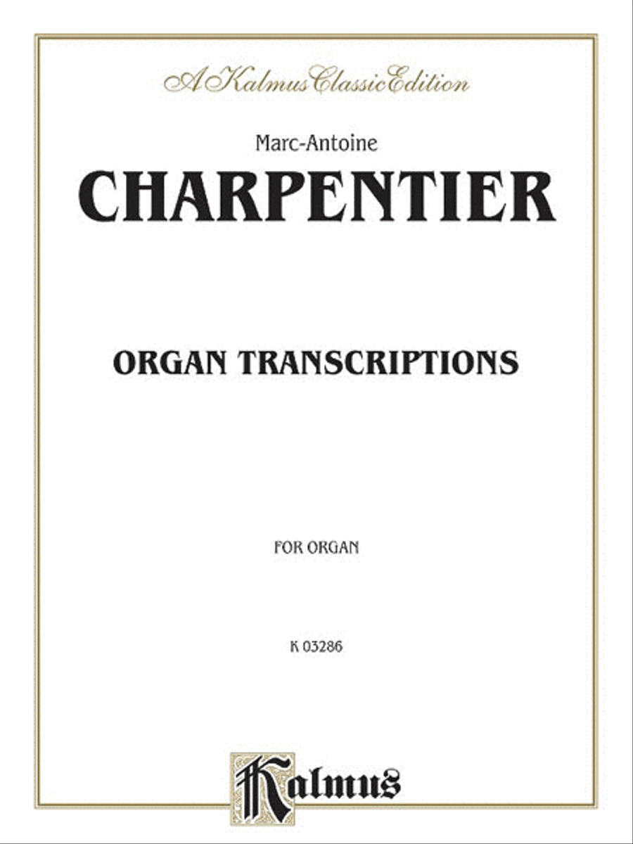 Organ Transcriptions Organ scores gallery preview page 1