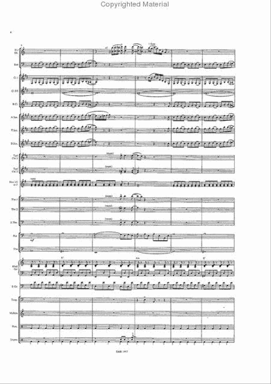 ABBA Golden Hits ABBA Golden Hits Concert Band scores gallery preview page 4