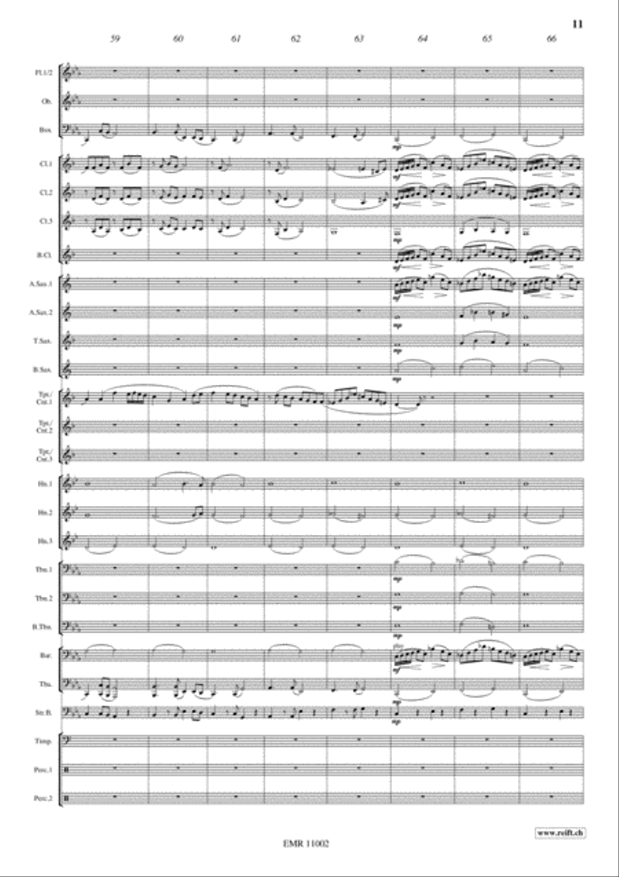La Folie des Grandeurs La Folie des Grandeurs Concert Band scores gallery preview page 12