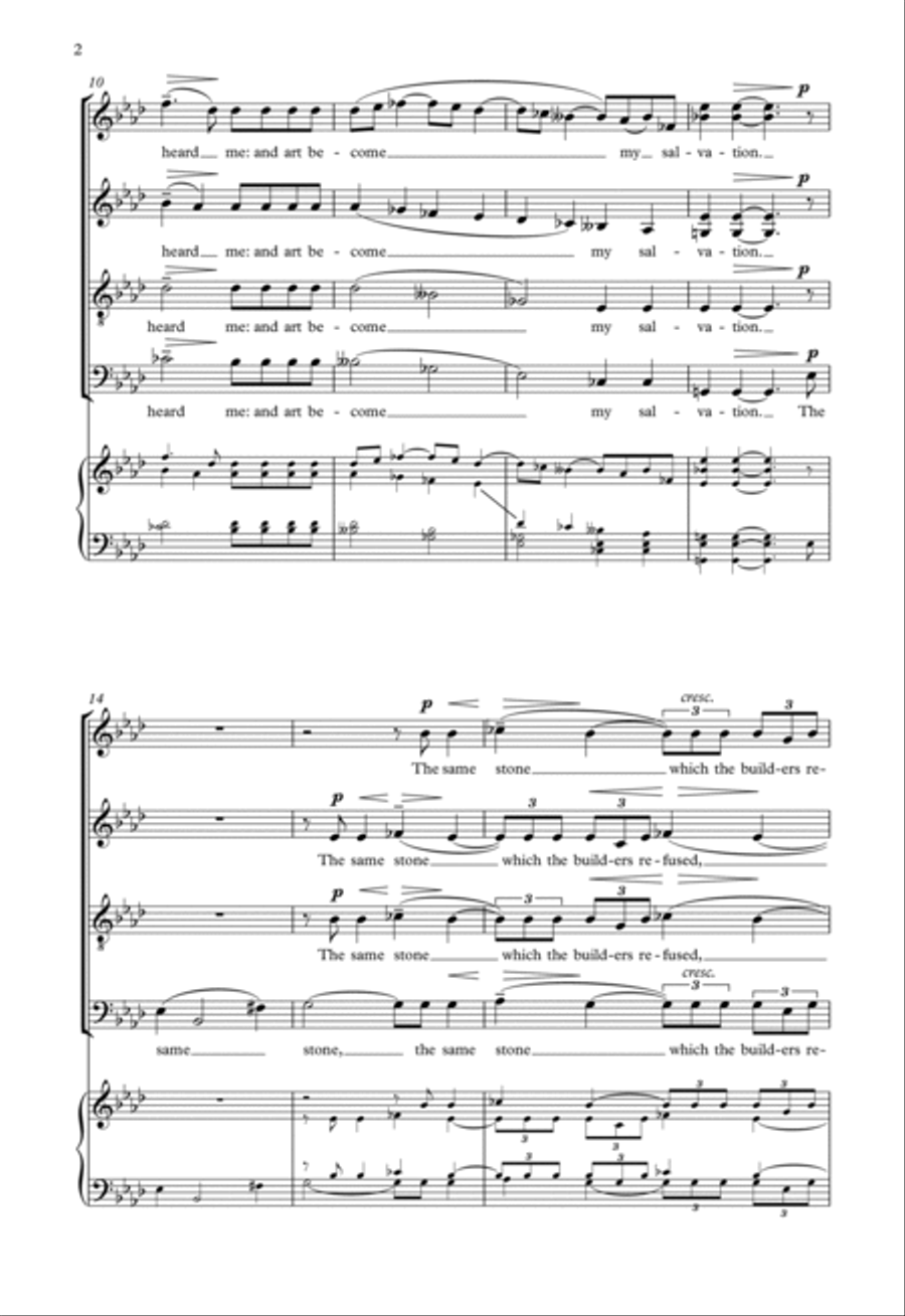 This Is The Gate Of The Lord Choir scores gallery preview page 2