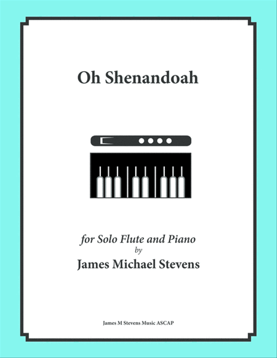 Oh Shenandoah - Solo Flute & Piano Flute Solo scores gallery preview page 1