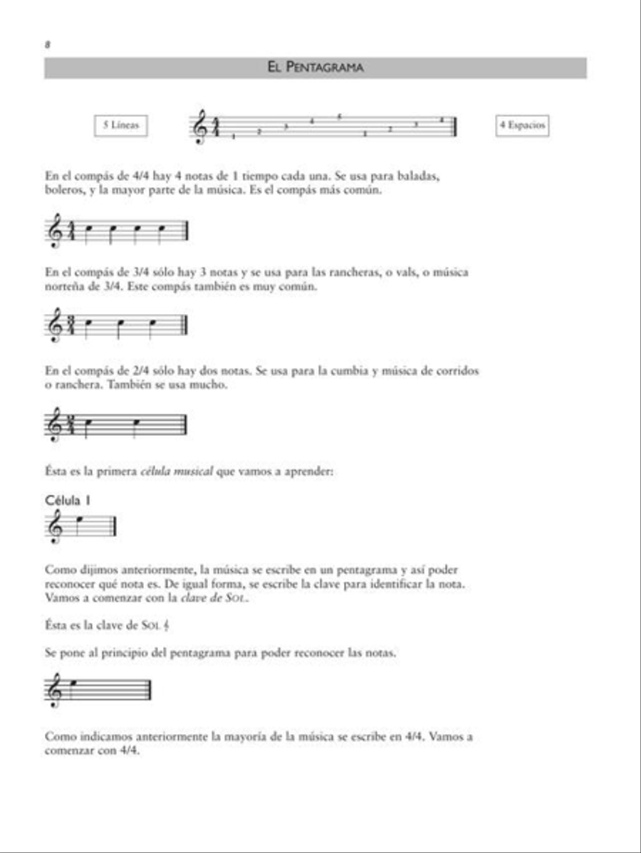 Primer Nivel: Aprende Solfeo Facilmente CD scores gallery preview page 8