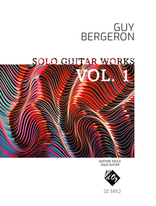 Book cover for Solo Guitar Works, vol. 1