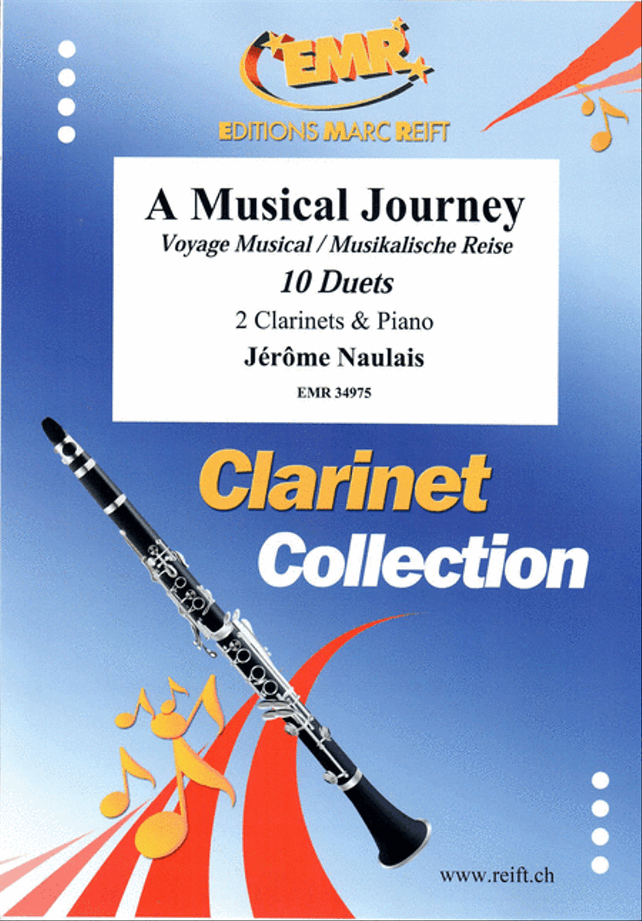 A Musical Journey A Musical Journey Clarinet Duet scores gallery preview page 1
