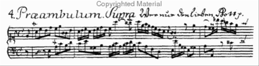 Clavier-Ubung (Part 2 - Suite for harpsichord) Harpsichord scores gallery preview page 3